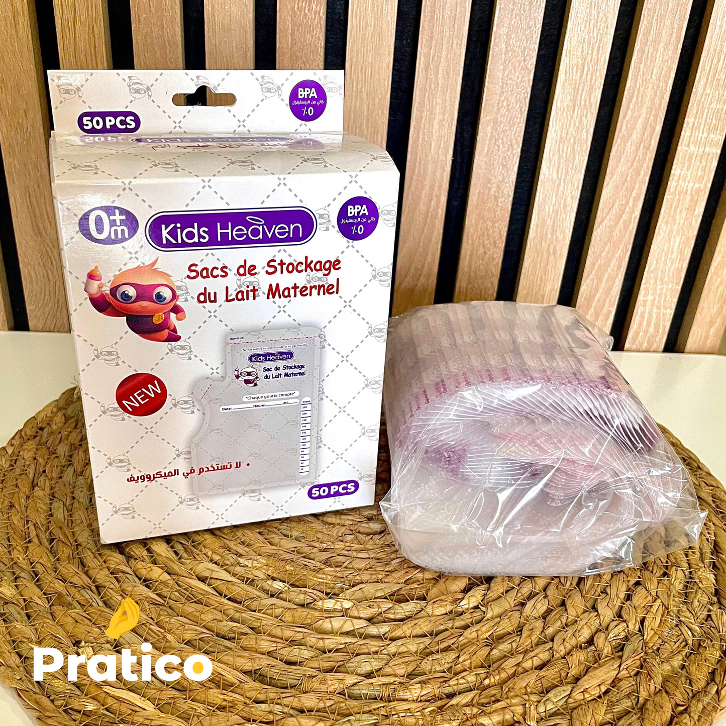 Sacs de Conservation de Lait Maternel