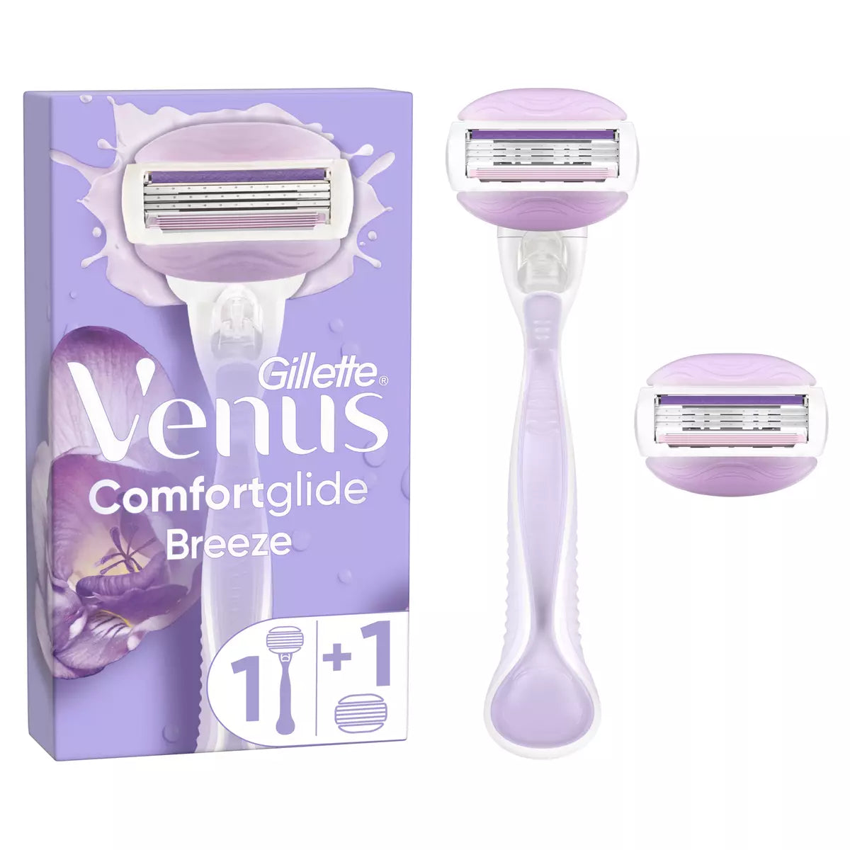 Venus Extra Comfortglide Femme + 1 Lame de Rasoir Rechange