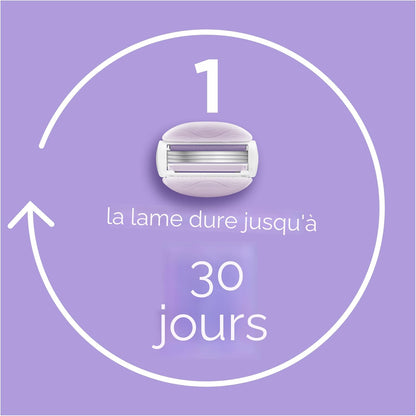 Venus Extra Comfortglide Femme + 1 Lame de Rasoir Rechange